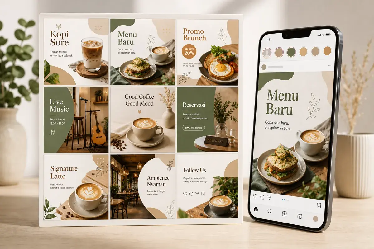 Preview desain feed Instagram 4