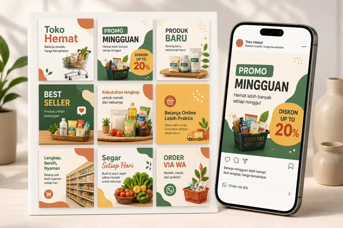 Preview desain feed Instagram 3